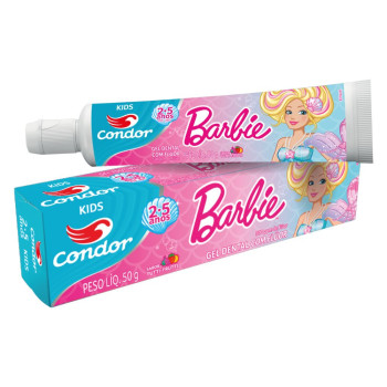 Gel Dental Condor Barbie Tutti Frutti 50G