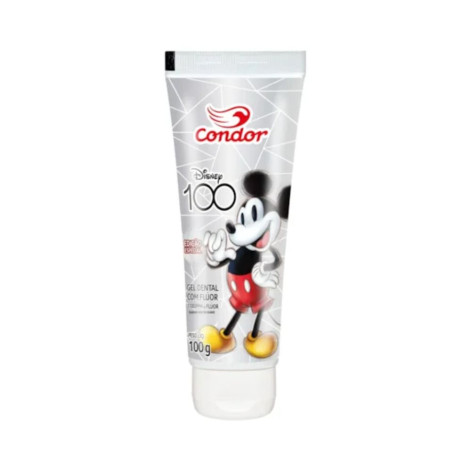 Gel Dental Condor Disney C/Flúor Menta Suav 100G