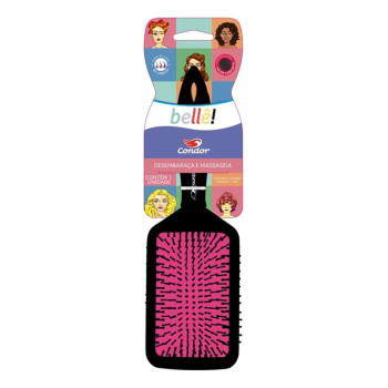 Escova Cabelo Condor Raquete Belle