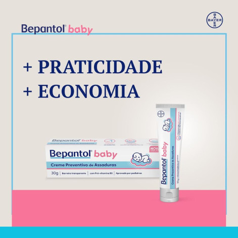 Creme Para Prevenção de Assaduras Bepantol Baby 30g