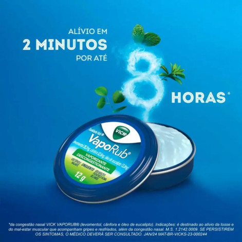 VICK VAPORUB C/12 GR *