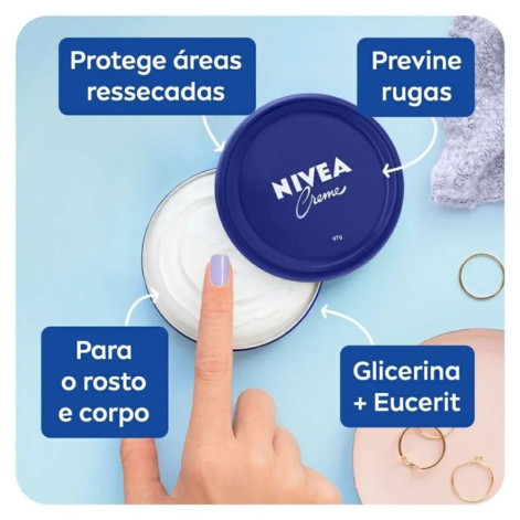 Creme Hidratante Nivea Rosto e Corpo 97g
