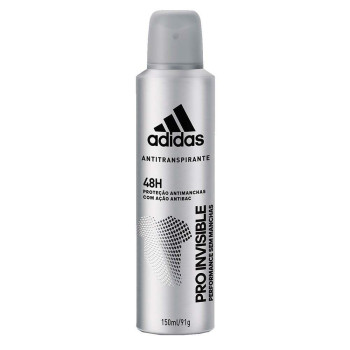 Desodorante Aerosol Adidas 150ML Masc Invisible