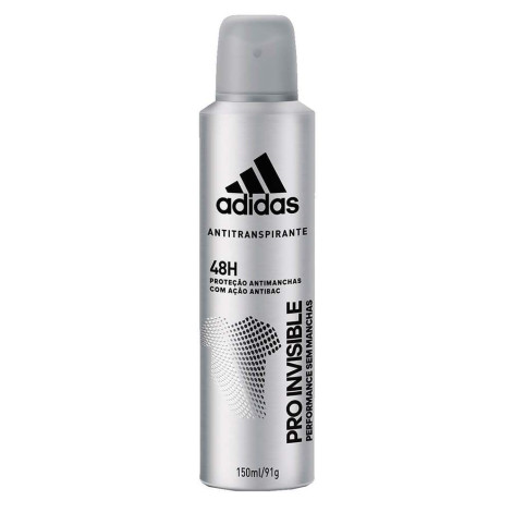 Desodorante Aerosol Adidas 150ML Masc Invisible