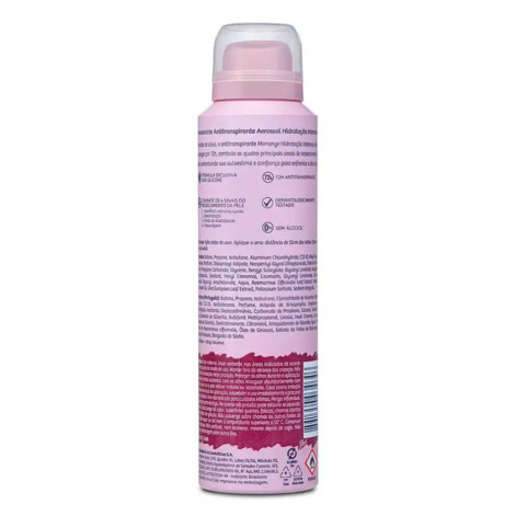 Desodorante Antitranspirante Aerosol Monange Hidratação Intensiva Feminino 72h 150ml Desodorante Antitranspirante Aerosol Monange Hidratação Intensiva Feminino 72h 150ml