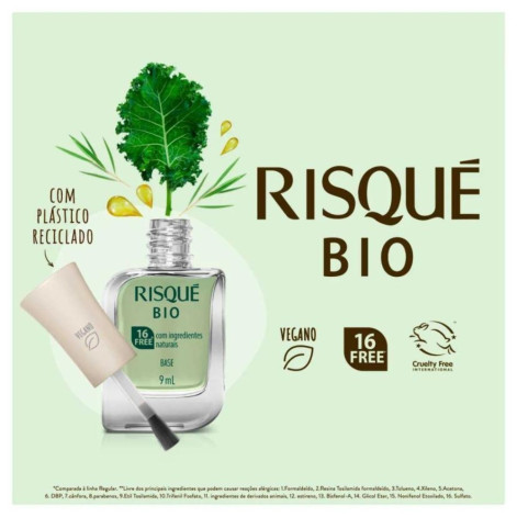 Base Risqué Bio 9ml - Couve Kale