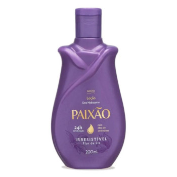 Loção Corporal Deo Hidratante Paixão Irresistível Flor de Lís 200ml