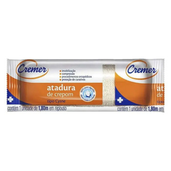 Atadura Crepom Cremer Tipo Cysne 10cmx1.80m - Unidade