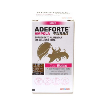 Adeforte Turbo Solução Oral 1 Ampola + 1 Ampola de Biotina 3ml