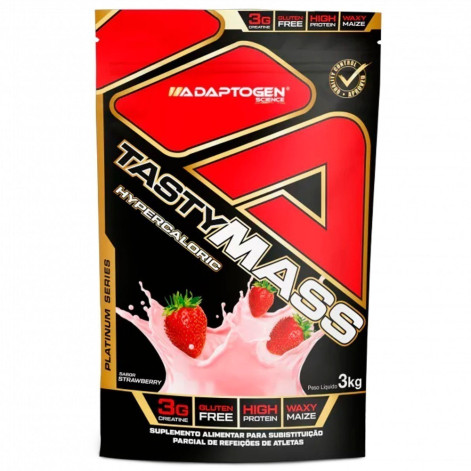 Tasty Mass Hypercaloric Adaptogen Morango 3kg