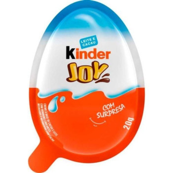 Chocolate Kinder Joy com Surpresa Cor Azul 20g
