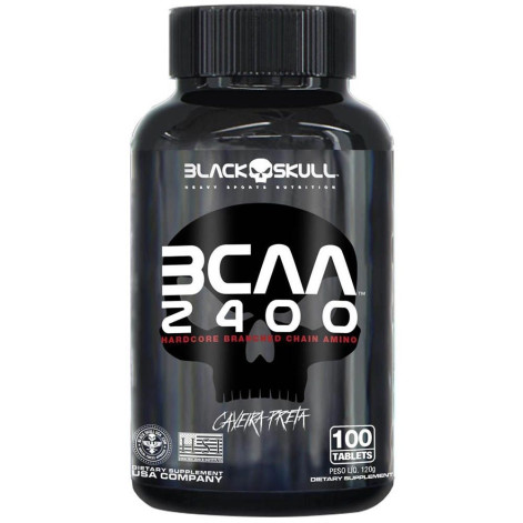 BCAA 2400 Black Skull 100 Tabletes BCAA 2400 Black Skull 100 Tabletes