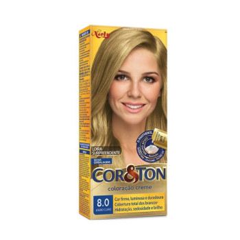 Tinta Cor E Ton Louro Claro 8.0