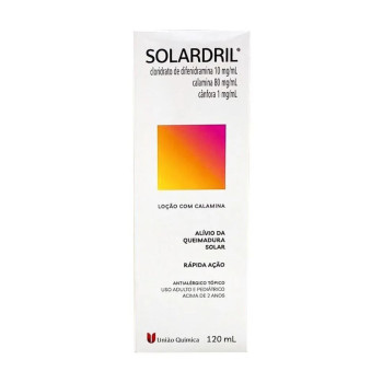 Solardril Locao 120 Ml Uniao Quimica
