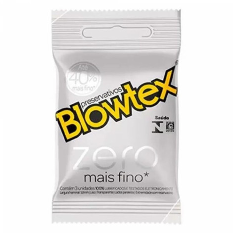 Camisinha Blowtex Sensitive Trad Extra Fino 3 Unidades Camisinha Blowtex Sensitive Trad Extra Fino 3 Unidades