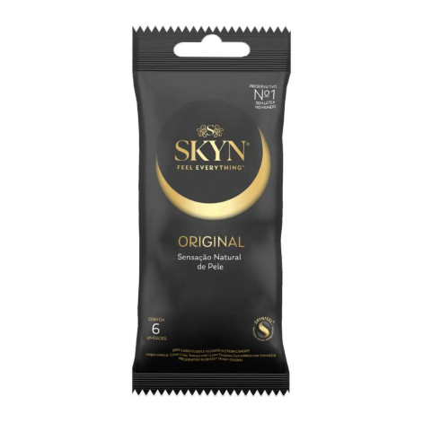 Camisinha Blowtex Skyn Com 6 Unidades