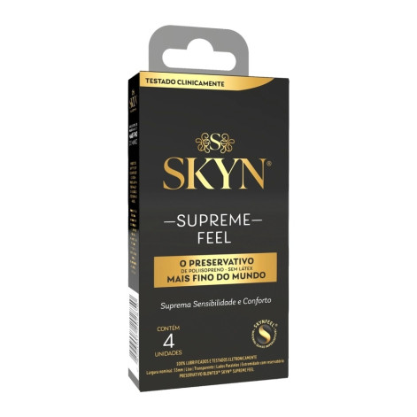 Preservativo Blowtex Skyn Supreme Feel 4 Undidades Preservativo Blowtex Skyn Supreme Feel 4 Undidades