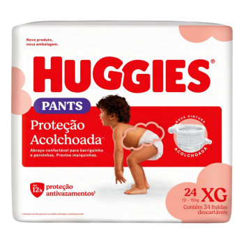 Fralda Huggies Roupinha Mega Xg 24Un
