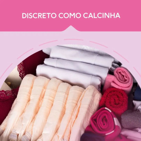 Roupa Íntima Plenitud Femme para Incontinência P/M 8 Unidades