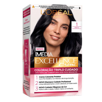 Tinta Imedia Excelence Preto 1.0