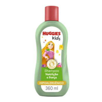 Shampoo Kids Nutrição e Força Enrolados 360 Ml - Huggies