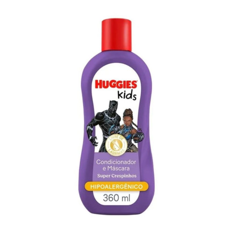 Condicionador Infantil Huggies Kids Super Crespinhos 360ml