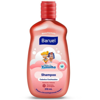 Shampoo Infantil Turma da Xuxinha Cabelos Cacheados 210ml