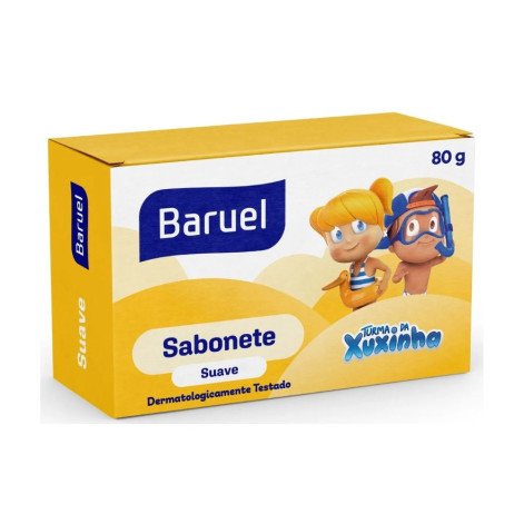 Sabonete em Barra Infantil Turma da Xuxinha Tradicional 80g
