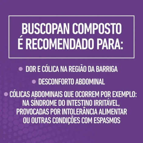 Buscopan Composto 20 Comprimidos