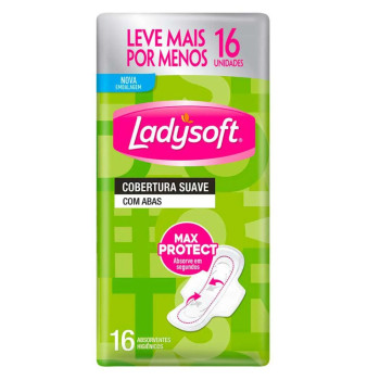 Absorvente Ladysoft Normal Suav C/A 16Un