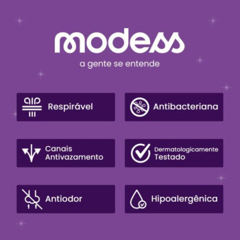Absorvente Íntimo Cobertura Suave Modess 8 Unidades Evergreen Absorvente Íntimo Cobertura Suave Modess 8 Unidades Evergreen