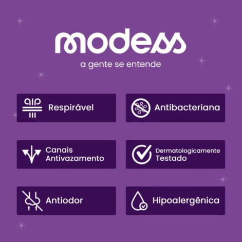 Absorvente Íntimo Cobertura Suave Modess 8 Unidades Evergreen