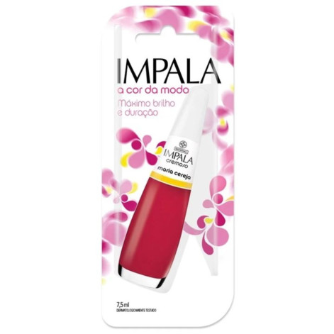Esmalte Impala Cremoso Maria Cereja 7,5 ml