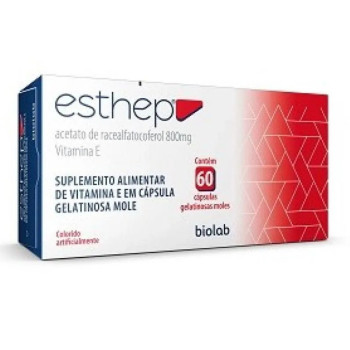 Esthep 800mg 60caps - Racealfatocoferol