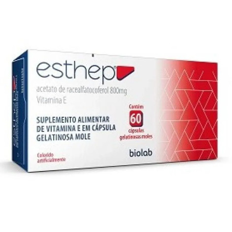 Esthep 800mg 60caps - Racealfatocoferol