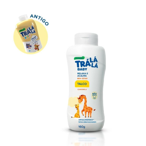 Talco Trá Lá Lá Baby Bem Estar 160g