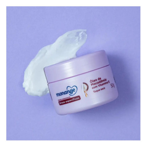 Creme Hidratante Monange Áreas Específicas Óleo de Macadâmia 50g