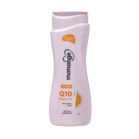 Hidratante Corporal Firmador Monange Q10 Vitamina C + E Pele Normal a Seca 400ml Hidratante Corporal Firmador Monange Q10 Vitamina C + E Pele Normal a Seca 400ml