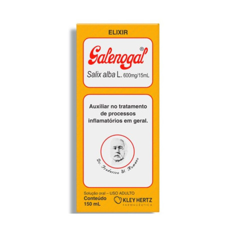Galenogal 600mg/15ml Analgésico Antitérmico e Anti-inflamatório 150ml