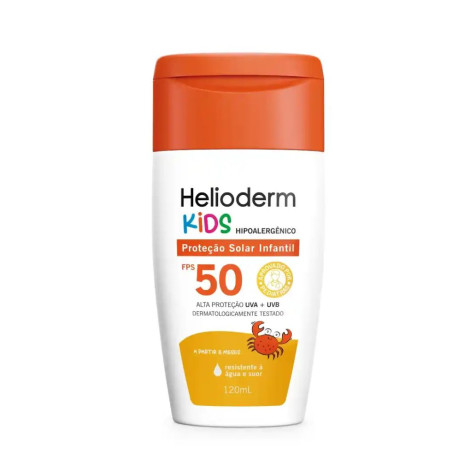 Protetor Solar Infantil Helioderm Kids Fps50 120ml Protetor Solar Infantil Helioderm Kids Fps50 120ml