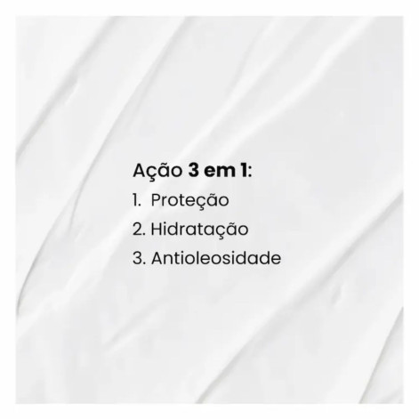 Protetor Solar Facial Helioderm FPS 70 Ativo Hialurônico Bege Claro 50g