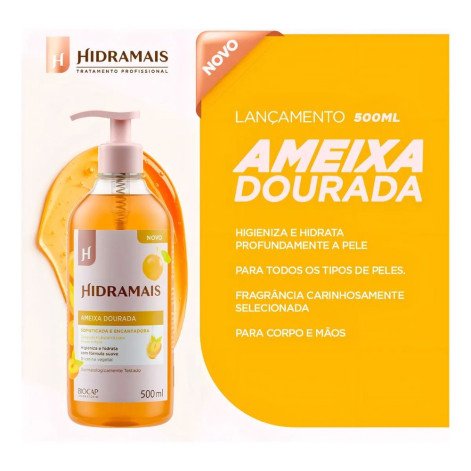 Sabonete Líquido Hidramais Ameixa Dourada 500ml