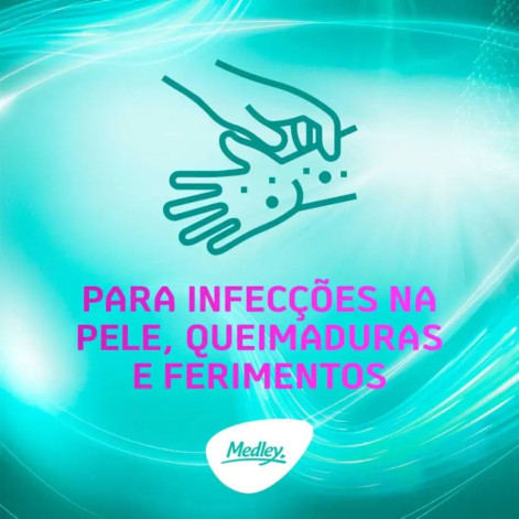 Sulfato de Neomicina 5mg + Bacitracina 250UI Pomada Dermatológica 50g Medley Genérico