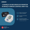 Aparelho de Pressão Arterial de Braço Omron Control+ HEM-7122 1 unidade