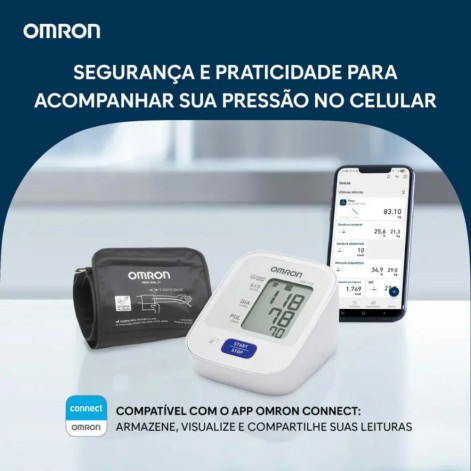 Aparelho de Pressão Arterial de Braço Omron Control+ HEM-7122 1 unidade