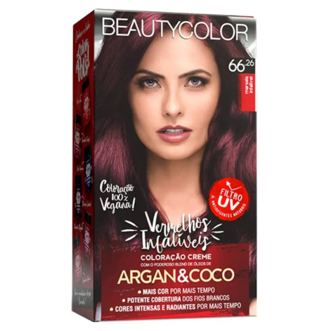 Tintura Beauty Color 66.26 Marsala Infalível