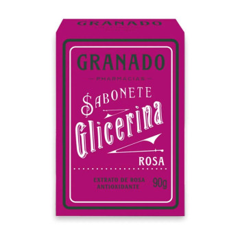 Sabonete em Barra Glicerina Granado Rosa 90g