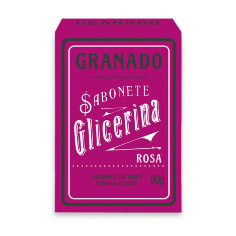 Sabonete em Barra Glicerina Granado Rosa 90g