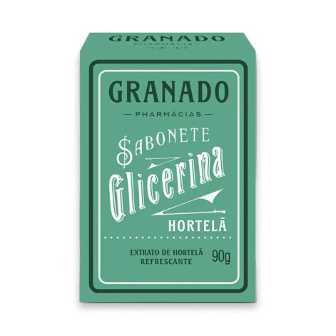 Sabonete em Barra Glicerina Granado Hortelã 90G