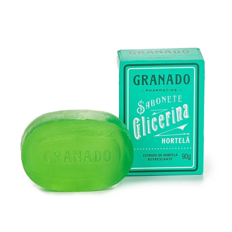 Sabonete em Barra Glicerina Granado Hortelã 90G